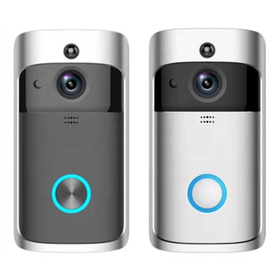 China Modern Wireless Wifi Door Bell Visual Wireless Doorbell with Chime Camera for sale