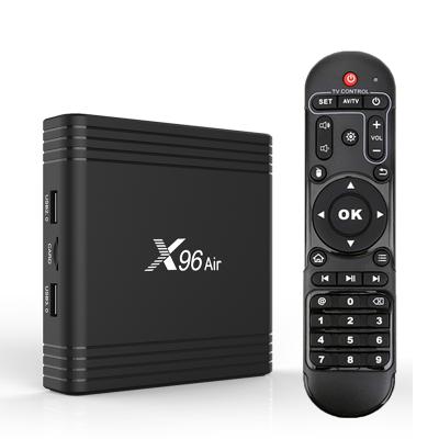 China 8k*4k Resolution Android TV Box 9.0 Amlogic S905X3 Smart TV Box X96 Air 4GB 32GB 8K WiFi 2.4GHz 5GHz TV Box X96air for sale