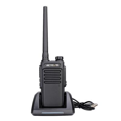 China Retevis RT47V Cheap Jammer 5CH Walkie Talkie WALLS IP67 Battery Low Battery Alert Radio Unlicensed Handheld Waterproof Two Way Radio for sale