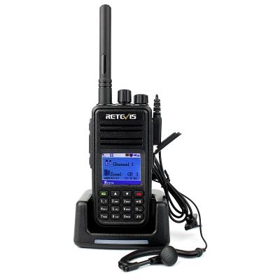 China DMR Retevis Digital RT3 DMR Digital/Wireless Handheld Two Way Radio Analog Walkie Talkie UHF/VHF 1000CH 2000mAh VOX With Earpiece for sale