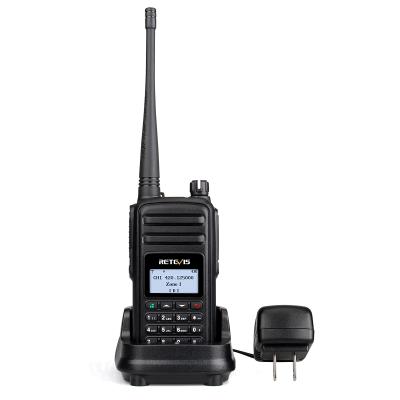 China Two Way UHF Digital Ham Amateur Radio Walkie Talkie Analog Encryption Retevis RT80 Long Range Digital DMR Radio 999Channel for sale