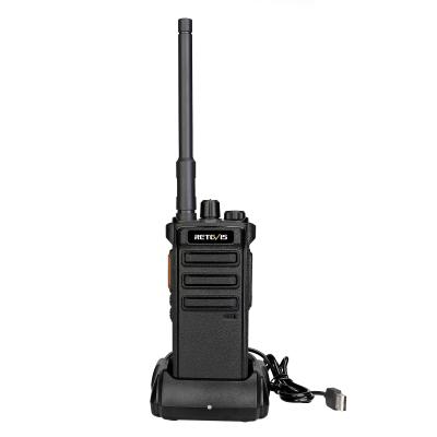 China Retevis RB25 10W Digital Handheld Walkie Talkie 1.10W Mode 1.10W Two Way Radio NBDR Digital Private Radio for Security Warehouse Commercial for sale