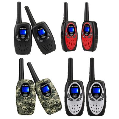 China CE FCC Rohs Certificate 2PCS Kids Toys Gift Walkie Talkies 22Channel FRS Retevis RT628 UHF462.550- 467.7125MHz 2Way Radio Kids Christmas Gift for sale