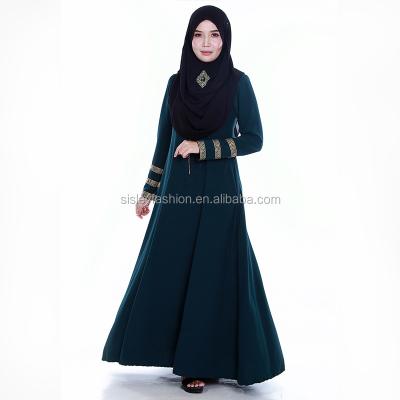 China Polyester new design simple islamic clothing dress jubah fashion jubah dress for sale