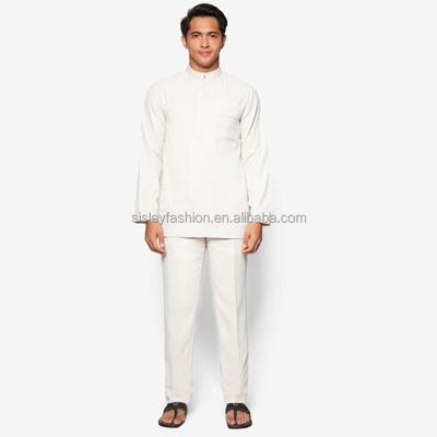 China Wholesale White Blank Abaya Mens Islamic Clothing US Size for sale