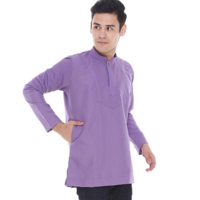 China Polyester 2018 wholesale latest design men's kurta kurta collar designs for men for sale