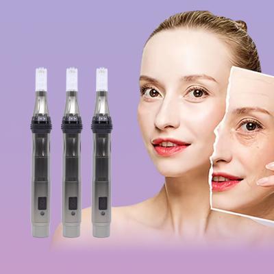 China Professional Skin Rejuvenation Derma Pen M8 16 Pin 6 Speed ​​MTS Microneedle Micro Teasing Therapy Pen for sale