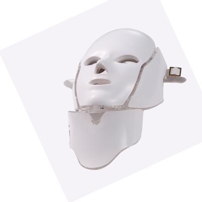 China Electric led pigment removal pdt beauty machine facemask 7 color light therapy led facial mask for sale