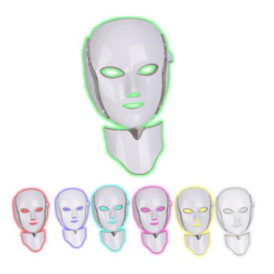 China Acne Treatment Wholesales Skin Rejuvenation 7 Colors Direct Sales LED Beauty Photo Therapy LED Mask for sale