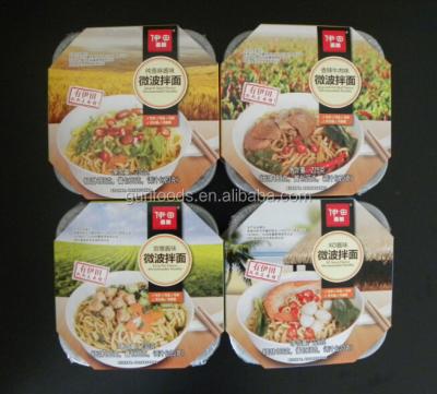 China Low-CARB Fast Food Fast Food Cooking Microwave Heating Bowl Noodle Fresh With Spicy for sale