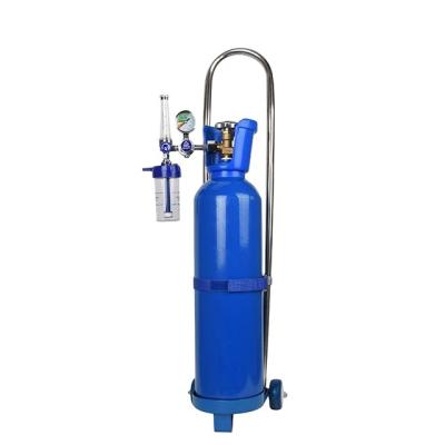 China Medical Areas Hot Sale 10L Oxygen Steel Gas Cylinder High Pressure Medical Suit for sale