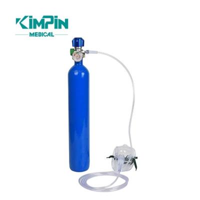 China Sectors 1L Oxygen Cylinder Medical Steel Oxygen Cylinder O2 Gas Cylinder for sale