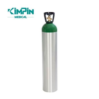 China Small Medical Areas High Pressure Portable Aluminum Gas Cylinder Scuba Cylinder With DOT Certificate for sale