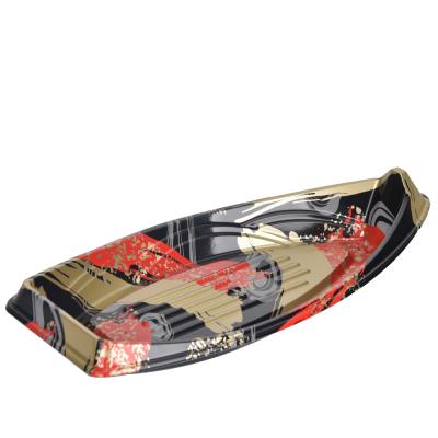 China Food Boat Shape Blister Eco - Friendly Sushi Packaging Tray for sale