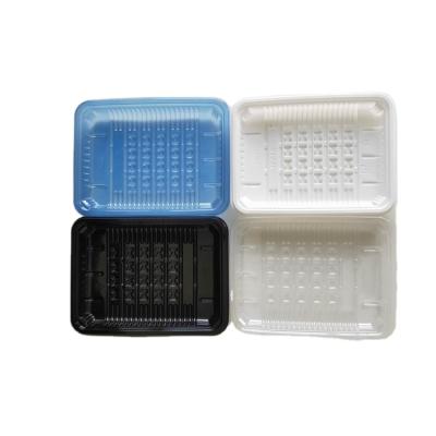 China Food Grade Disposable Plastic Serving Tray In Different Color for sale