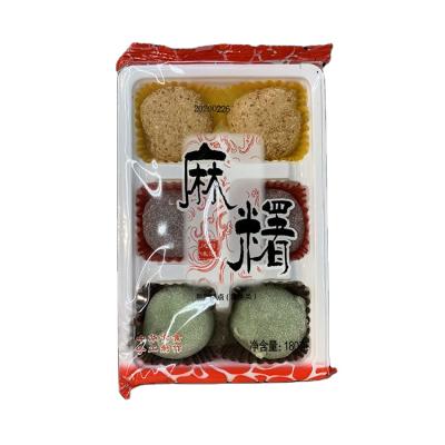 China Disposable Customized 6 Compartment Packaging Tray For Rice Cake Mochi for sale