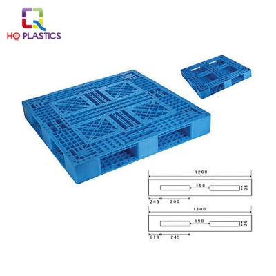 China HDPE Single Faced Single Side Plastic Pallet for sale