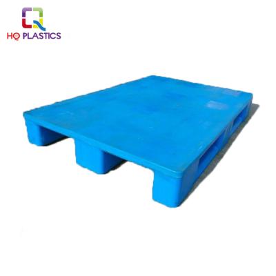 China Single Faced Heavy Duty Solid Outdoor Plastic Storage Warehouse Pallet for sale