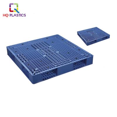 China Single Faced Double Faced Warehouse Long Term Transport Use Plastic Pallets for sale