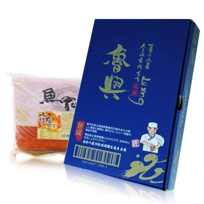 China Japanese Cuisines of Roe FROZEN Seasoned Sushi Flying Fish Roe Flying Fish Roe Frozen Tobiko for sale