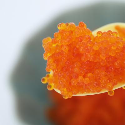 China Professional FROZEN Flying Fish Roe Frozen Tobiko Seasoned Flying Fish Eggs for sale