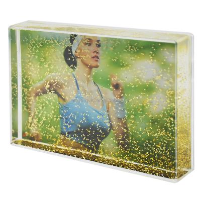 China Guangdong factory direct sale custom floating sexy girl 3d glitter photo frame open sexy frame for sale