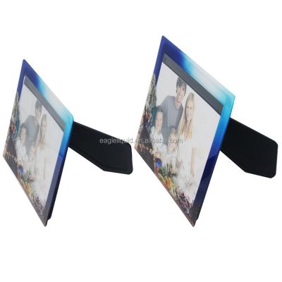 China New Product Launch Fashionable Plastic Stand 8x10 PVC Frames UV Black Anime Photo Frame for sale