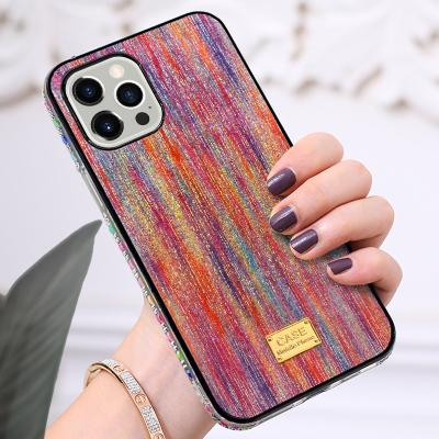 China Luxury Compact Glitter Bling Rhinestone TPU Diamond Back Cover Phone Case Shiny For iPhone 12 11 pro X Max XS XR 8 7 6 plus cases for sale