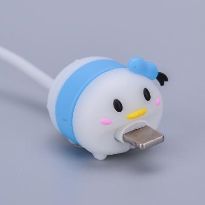 China Hotselling OEM IOS Mobile Phones Accessory Cartoon USB Cable Protective Cover Cable Cute Animal Bite for sale