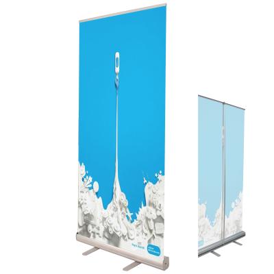 China Display Shows 80cm 120cm Customized Portable Pull Up Stand Roll Up Retractable Banner Stand Banner Stand Display for sale