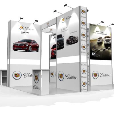 China Easy Installation Custom Modular Exhibition Booth Display Stand 3mx3m Trade Show Booth For Sale for sale