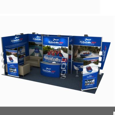 China Easy Compile Standard Portable Aluminum Exhibition Booth 3x3 Exhibition Booth Design for sale