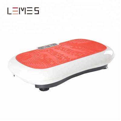 China ABS+PVC Pedal Vibrating Ultra-thin Vibration Slimmer Machines Crazy Fit Body Massager for sale