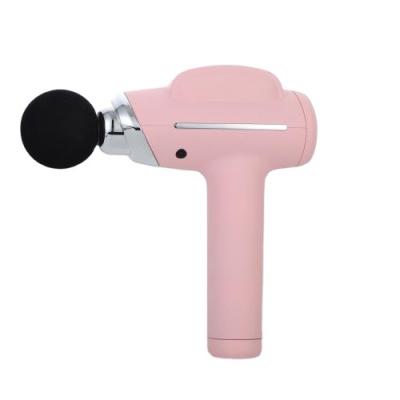 China New Design Mini Massage Gun Portable Handheld Electric Vibration Massage Gun Muscle Body Brushless Deep Fascial Body Massager for sale