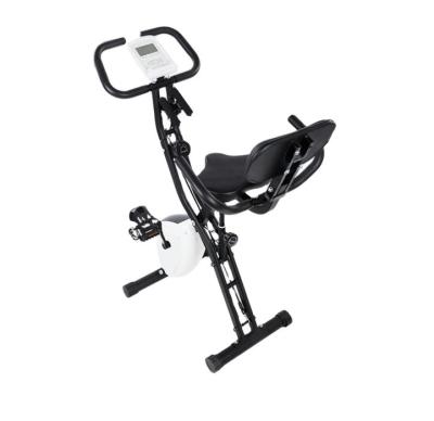 China Home Use Rotating Exercise Fit Indoor Bike Folding Magnetic Upright X Exercise Bike For Sale for sale