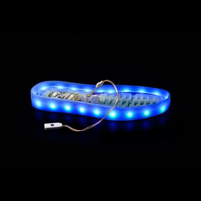 China Shoe Light High Brightness Rechargeable Flexible Shoes Strip Light for sale