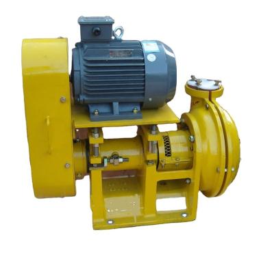 China 2022 High Efficiency Small Sand Slurry Gravel Horizontal Centrifugal Slurry Pump Suction Pump Drives Directly for sale