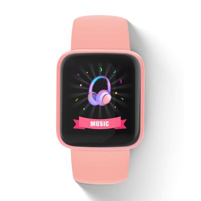 China Cheap Touch Screen Jubiao Y68 Macaron Smart Watch Heart Rate Exercise Pedometer Blood Pressure Message Push Watch Gift Watch for sale