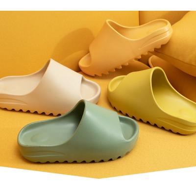 China 2021 hot sale couple slippers fish thick soled mouth CUSHIONING creased web comfort shoes brand woman luxury casual sandals for sale