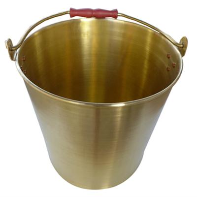 China Non Sparking Oil Station Brass Bucket 10L Non Magnetic Anti-static Anti-corrosion Explosion-proof Safety for sale