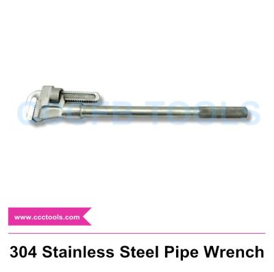 China American Style Nonmagnetic Petroleum Steel Pipe 304 Stainless Wrench , SS Pipe Vice And Stainless Steel Tools for sale