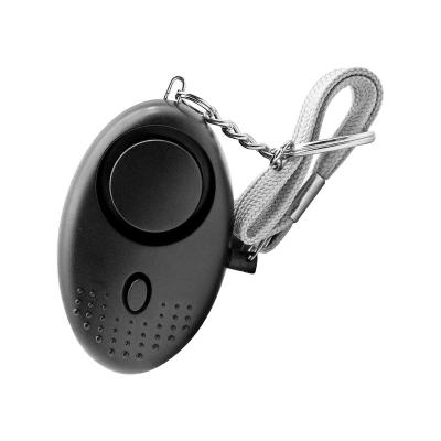 China Hot Selling ABS+metal Kids USB Rechargeable Self-Defense 130DB Alarm Key Chain for sale