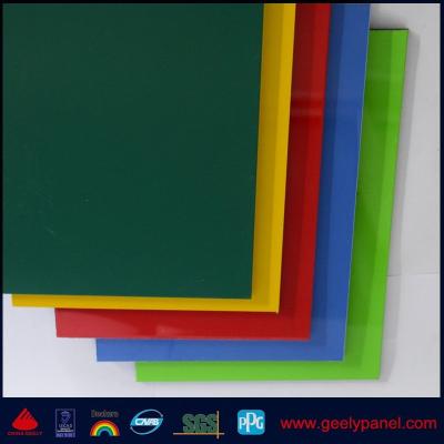 China Construction Exterior Wall PVDF Coated Aluminum Composite Materials For Buldings Exterior Wall Panel for sale