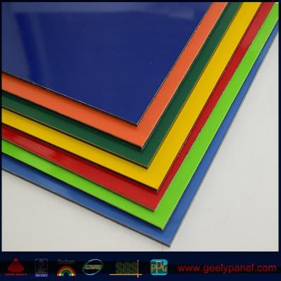 China Construction Exterior Wall PVDF / PE Coated Aluminum Composite Panel With Quality Assurance for sale