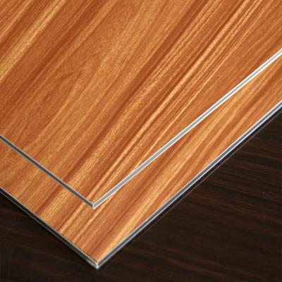 China Industrial WOODEN ALUMINUM COMPOSITE PANEL FOR WALL CLADDING for sale