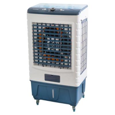 China Factory 2022 Hotselling Outdoor Glass Top Portable Evaporative Movable Motor Fan Air Cooler for sale