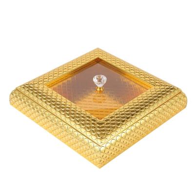 China Viable wholesale hotel restaurant supermarket candy gift box simple snakeskin chocolate box with lid for sale