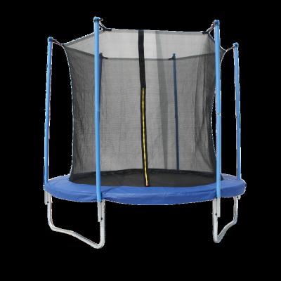 China baoxiang 8ft trampoline with safety net and lights indoor jumping trampoline 8ft for sale