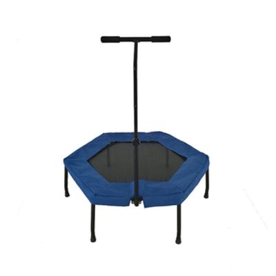 China High Quality ALLOY STEEL Safe Fitness With Handle Foldable Trampoline for sale