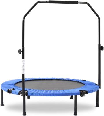 China Free Jumping Equipment Good Quality Protective Net Mini Gymnastic Fitness Trampoline for sale